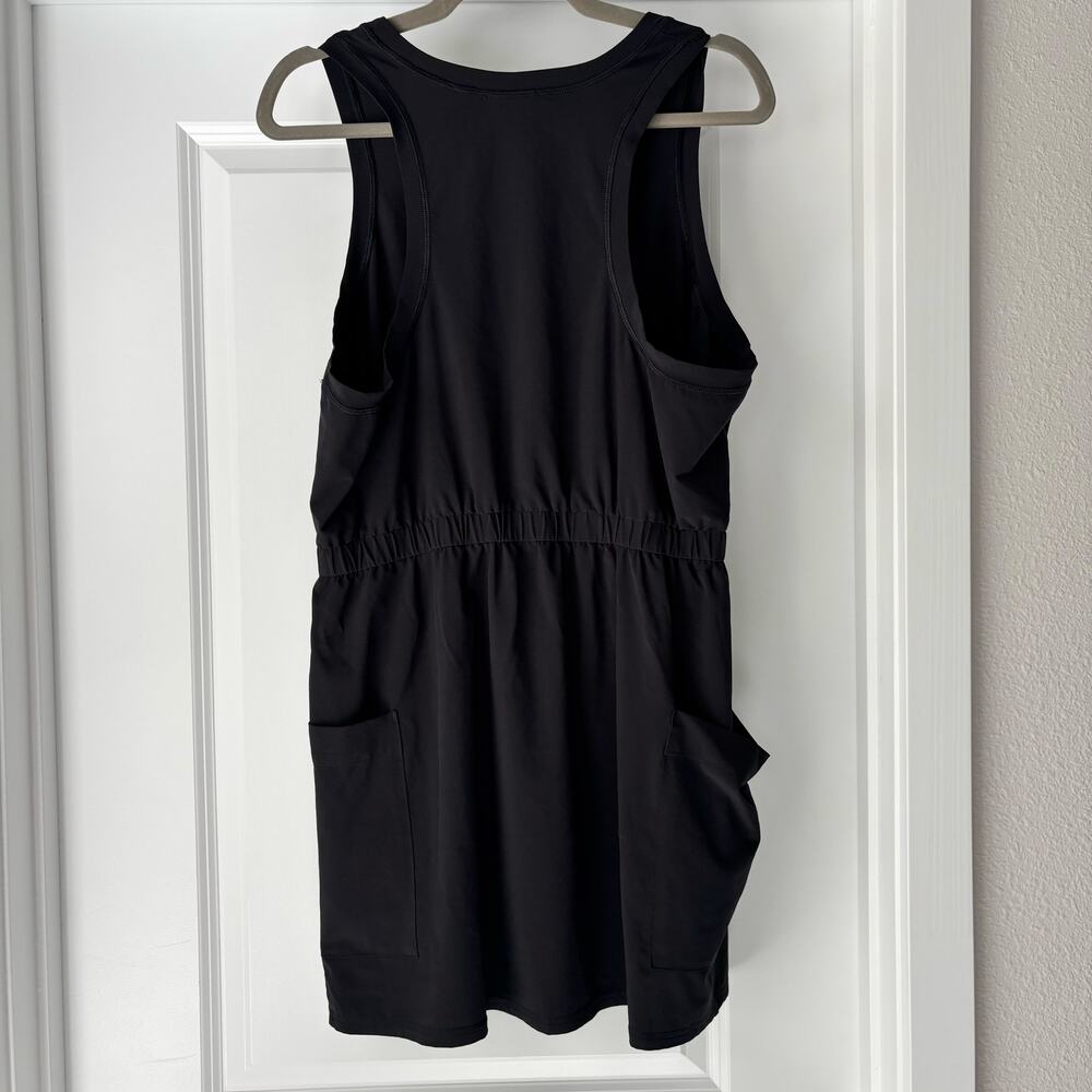 prAna Railay Pocket Dress Black Size Large Vacation Travel Dress Lightweight - Picture 5 of 6